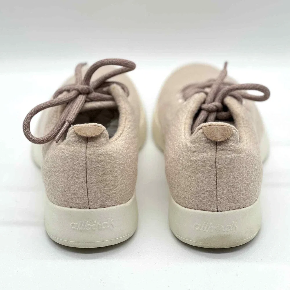 ALLBIRDS Wool Runners Women 8 Pink Walking Sneakers Sustainable Comfortable - Picture 3 of 11